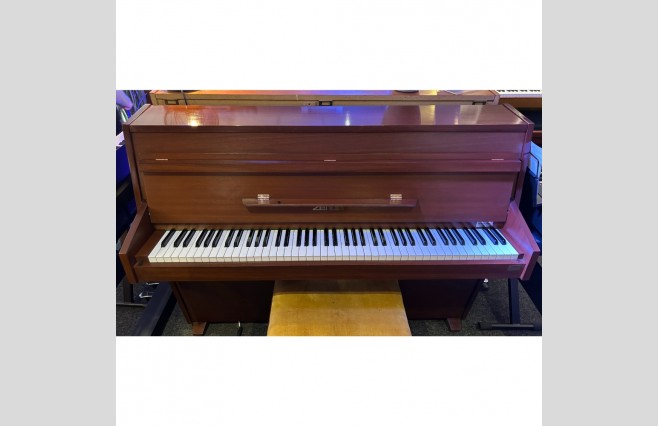 Zender Satin Dark Mahogany 108 Upright Piano, Used - All Inclusive Premium Package (SN:59013) - Image 1